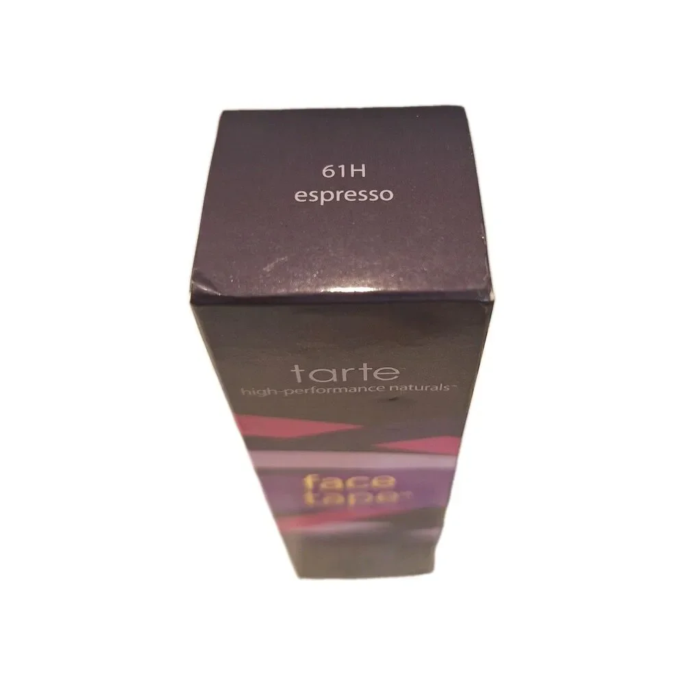 Tarte Face Tape Foundation Espresso 61H 1.01 Oz New In Box Double Duty Beauty